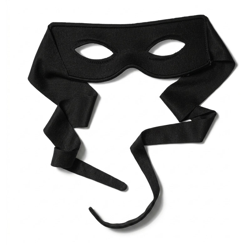 Black Bandit Eye Mask