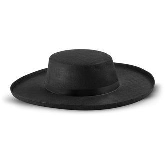 Black Bandit Wide Brim Hat