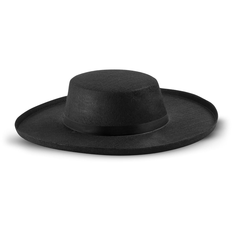 Black Bandit Wide Brim Hat