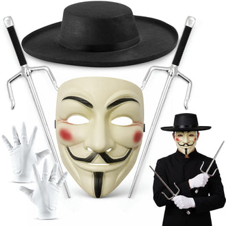 Anonymous Vendetta Costume Kit