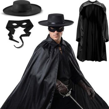 Black Bandit Costume Set